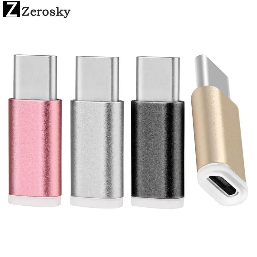 Zerosky USB адаптер Type C к Micro OTG конвертер для Macbook One Plus 5 LG G5 Xiaomi|micro usb c adapter|otg adaptermicro to |