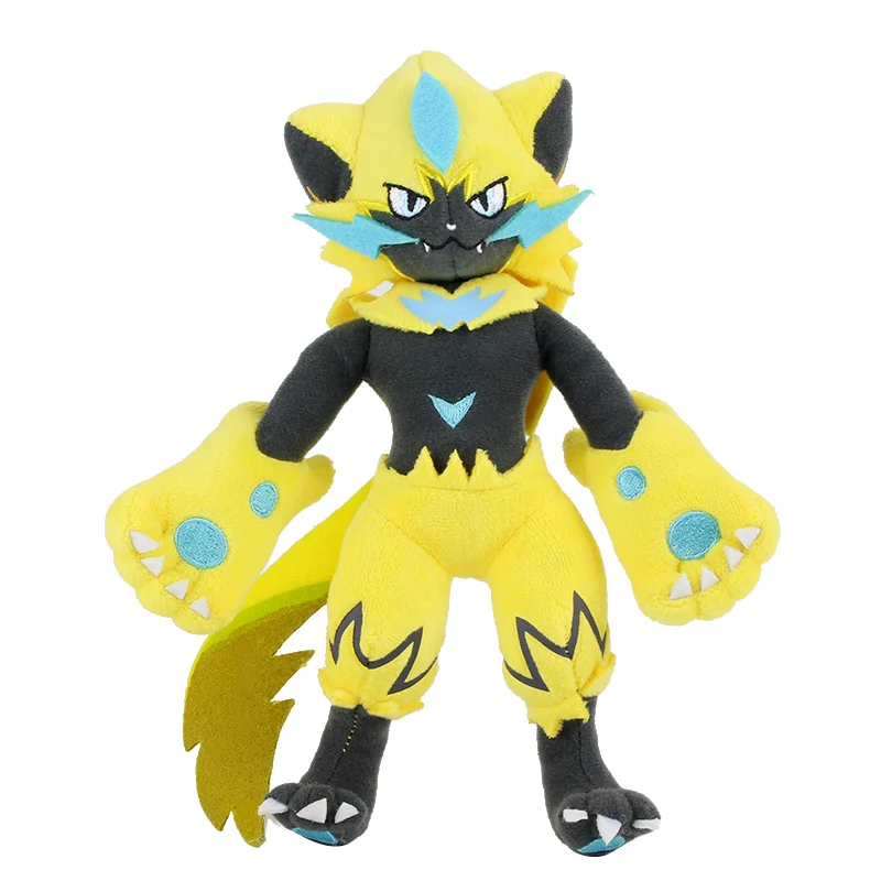 Small 25CM Большой размер 1" 28 см Zeraora плюшевые мягкие игрушки для Детские игрушки Детские куклы Горячие игрушки с биркой - Цвет: Small 25CM