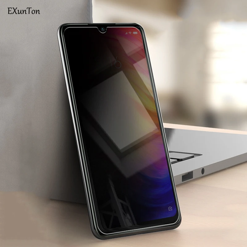 Exunton для XiaoMi Redmi 7 2.5D антишпионское твердое закаленное стекло для Redmi 7 антибликовое анти шпионское Защитное стекло для экрана