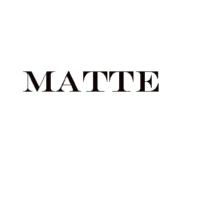 Matte Матовая воздушная Прямая футболка - Цвет: Matte