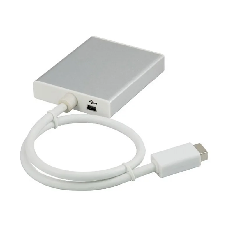 USB audio+Mini DVI to Displayport converter cable for macbook Imac PowerBook G4(Mini DVI-equipped) |