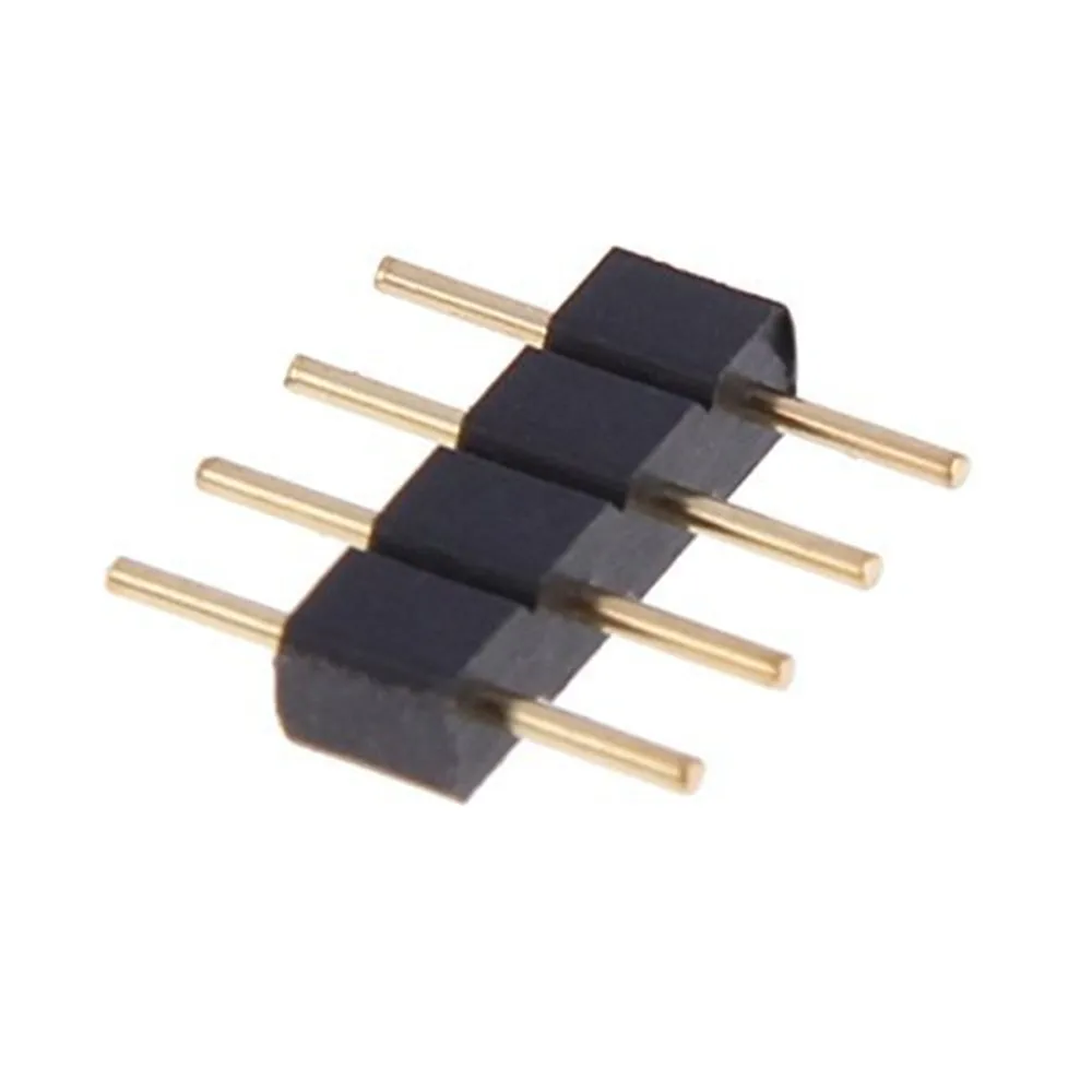 10 шт. 4pin RGB иглы Conncetor для led 5050 2835 3528 разъем|rgb connector|led connector4pin rgb |