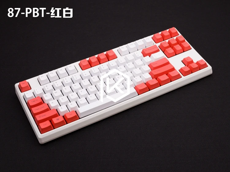 Pbt Передняя печатная PBT Keycaps oem профиль лазерная гравировка Передняя печатная Легенда Топ Печатный белый серый черный красный синий красный розовый
