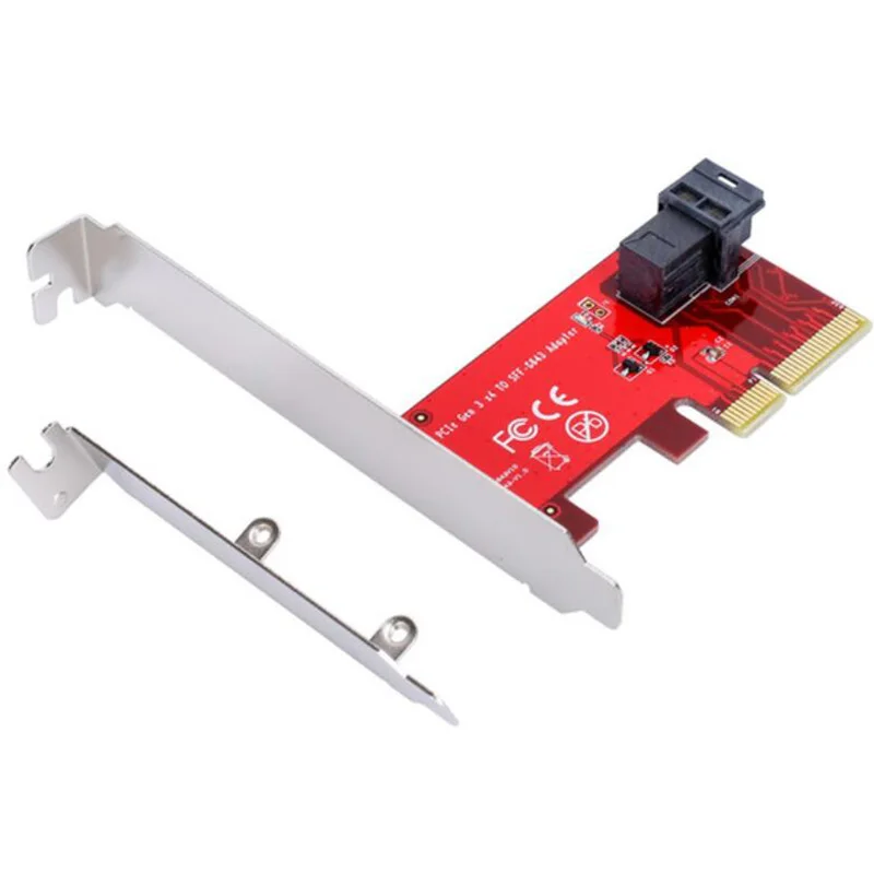 PCIe to U.2 (SFF 8643) Gen 3/4 полосная карта|pcie pcie|pcie cardpcie 3 |