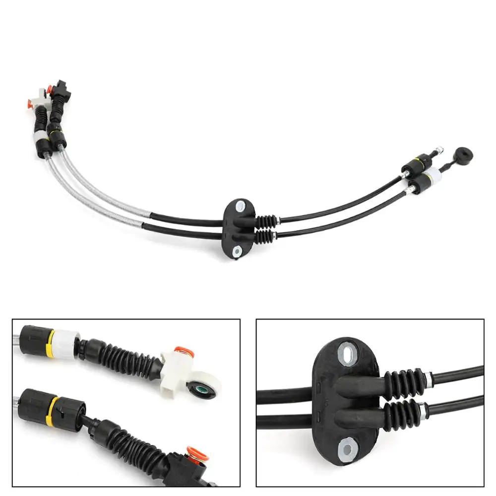 

Areyourshop ручной Транс двойной сдвиг кабель в сборе для Ford Focus 2001-2002 1S4Z-7E395-HA Трансмиссия двойной переключения передач кабель