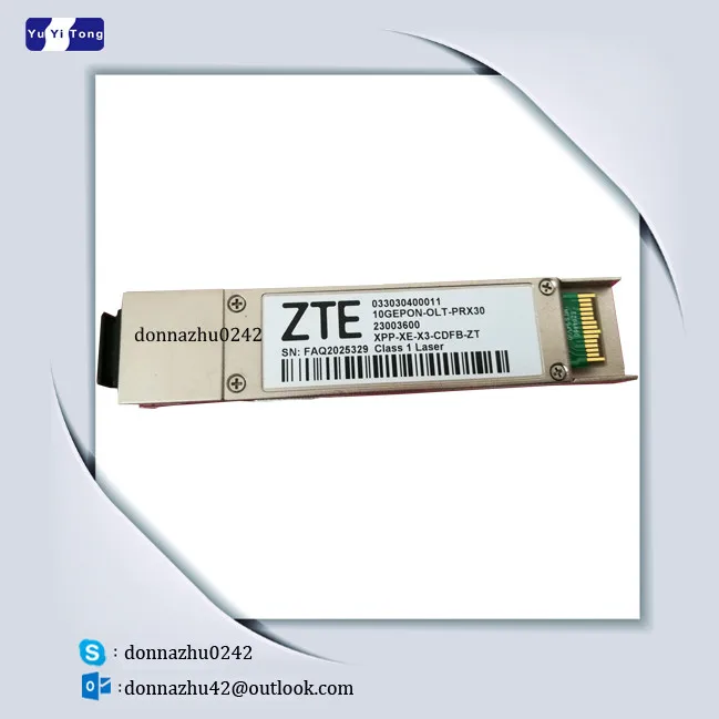 ZTE original 10G EPON OLT PRX30 модуль sfp|Оптоволоконное оборудование| |