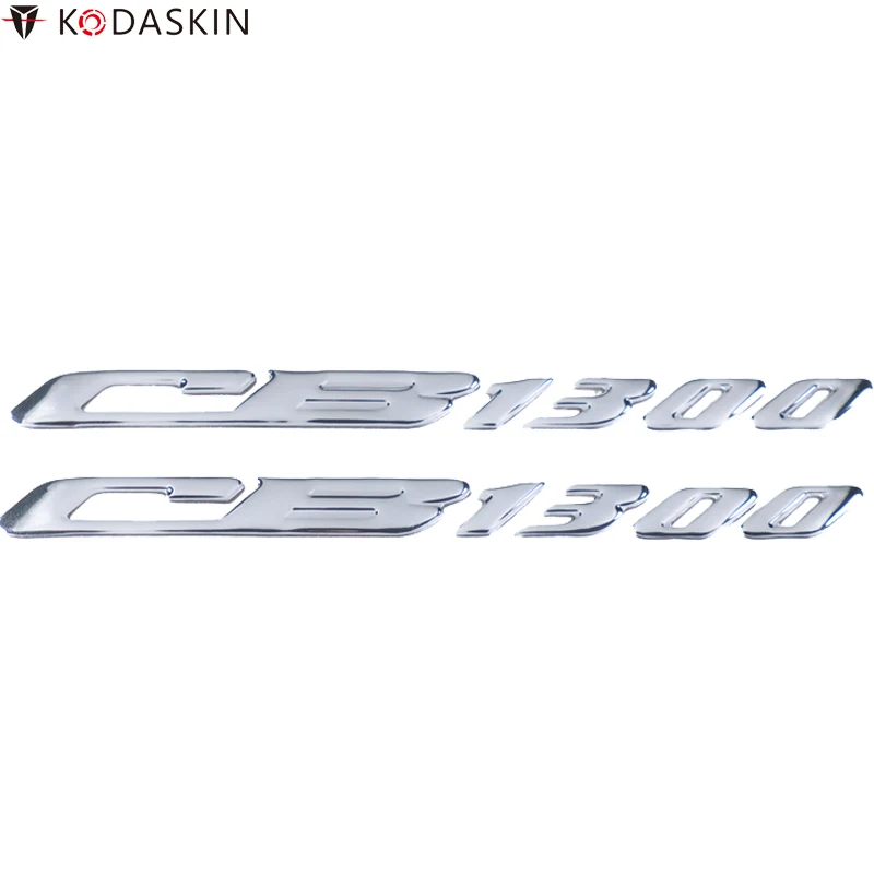 

KODASKIN эмблемы наклейки 3D светоотражающие хромовые логотипы для HONDA CB1300