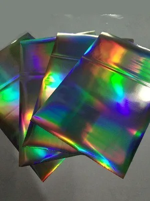 Laser Silver A4 Silver Red Hot Stamping Foil Paper Laminator Lamination Transfer To Elegance Laser Printer Handicraft Paper 50 Pcs 21x29 cm - Цвет: Laser Silver