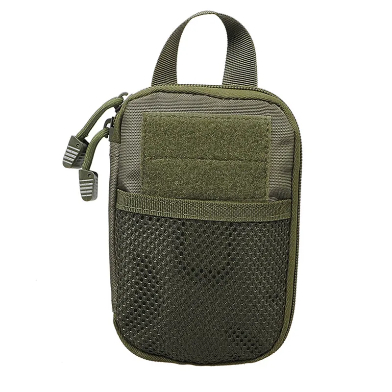 Green 1000D нейлоновая тактическая сумка для улицы Molle Военная поясная сумка для телефона мини инструменты водонепроницаемый страйкбол сумка аварийный комплект - Цвет: Green