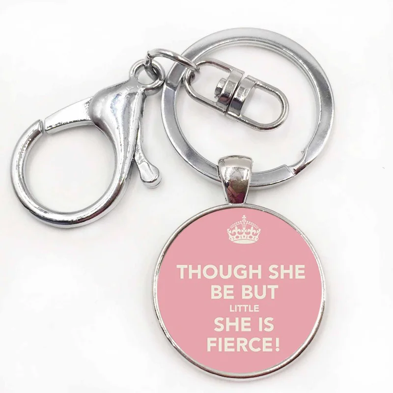 Модные Шекспира несмотря на то что она будет но мало she is fierce Цитата брелок с