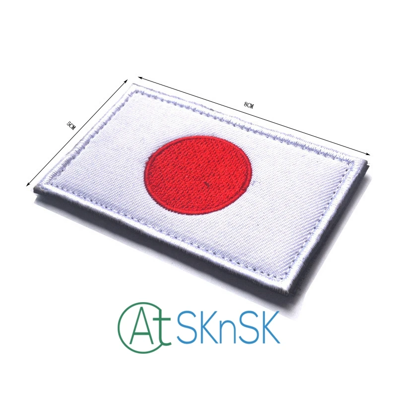 2 шт./компл. японский флаг вышитый значок военные тактические колпаки для рюкзака