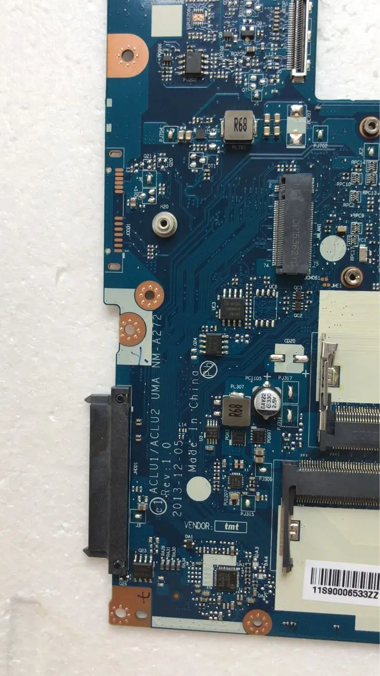 Abdo ACLU1/ACLU2 UMA NM-A272 материнская плата для lenovo Z50-70 G50-70 материнская плата для ноутбука cpu 2957U/3558U DDR3 тестовая работа