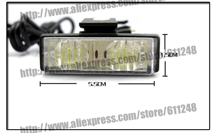 Оригинальный мощный супер яркий Автомобильный Стробоскоп 32 Вт с проводным