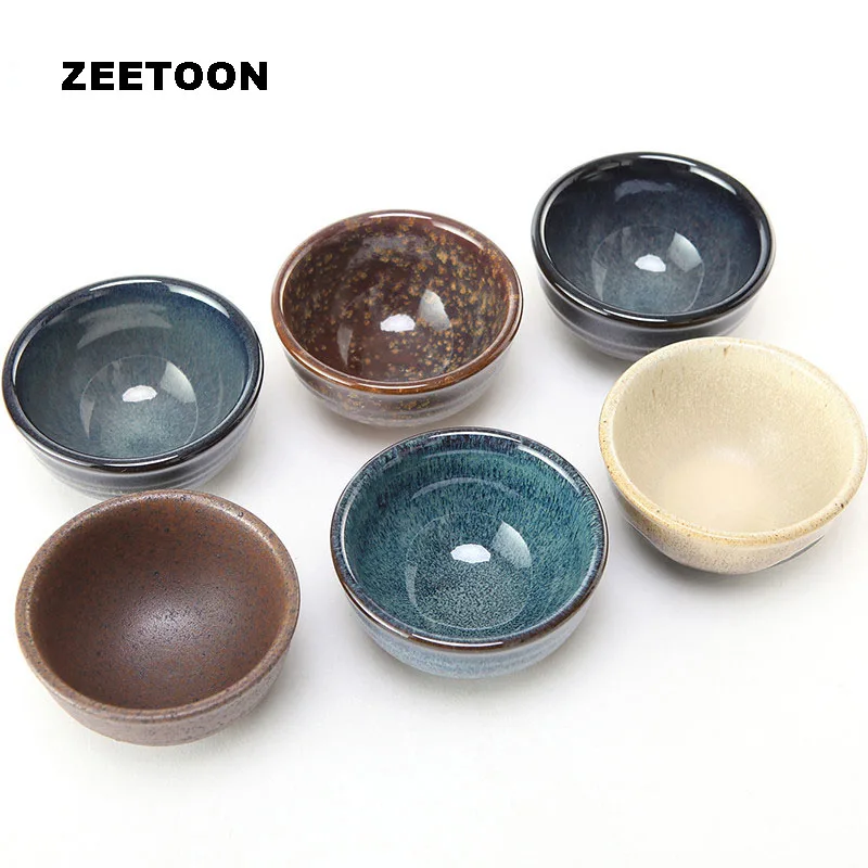 Фото 110 мл Подлинная китайская глиняная чашка для чая в японском стиле|tea bowl|pottery tea cupstea