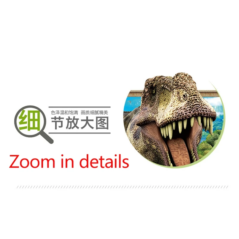 

3D jurassic park Wall stickers for children's wallpaper wall home decor kids living room bedroom decoration accessories mural