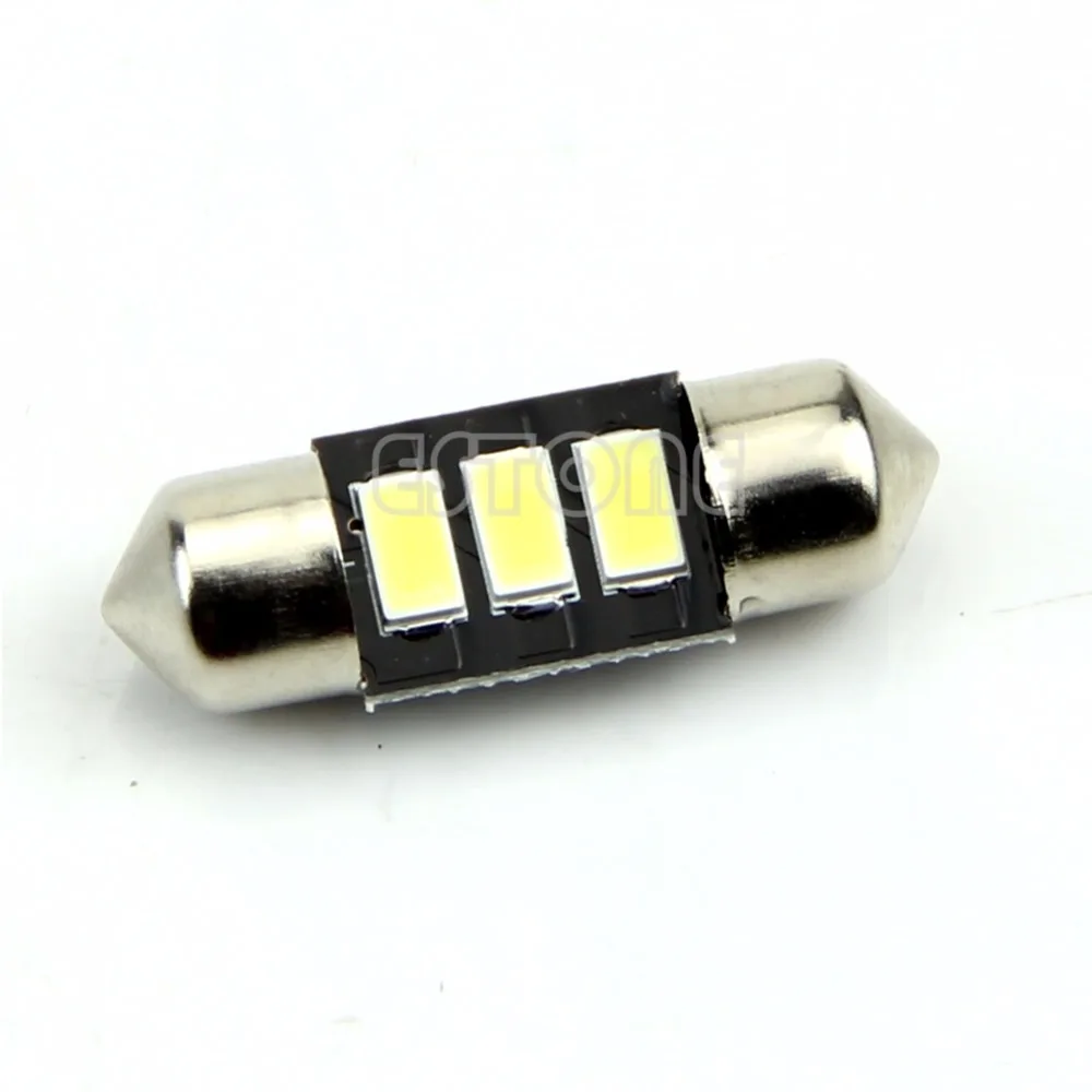 1 шт. новая сигнальная лампа 31 мм 5730 SMD СВЕТОДИОДНЫЙ C5W DE3021 DE3175 CANBUS без ошибок