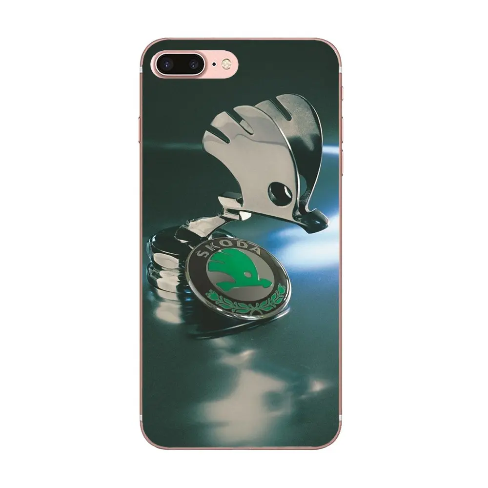 Роскошный высококачественный логотип Skoda для Xiaomi Redmi Mi Note 7 8 9 SE Pro Lite Go Play