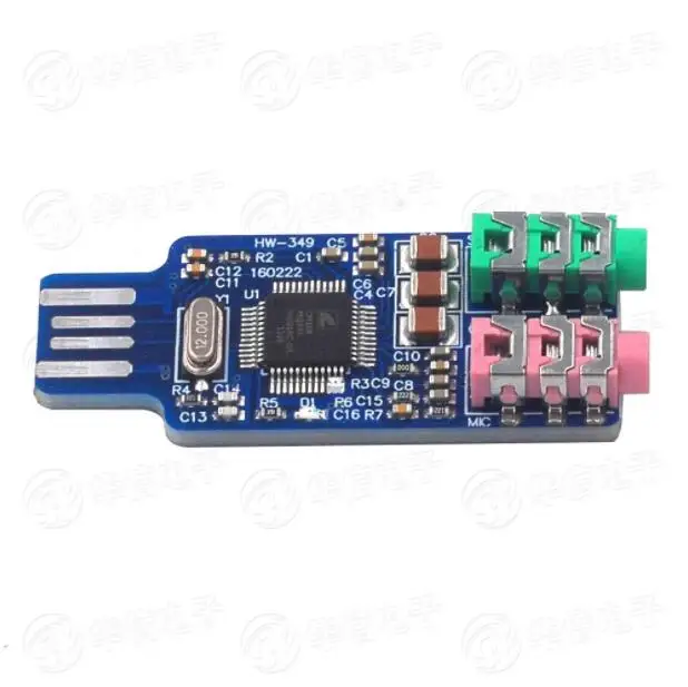 Бесплатная карта памяти USB/внешняя звуковая компьютера/звуковая