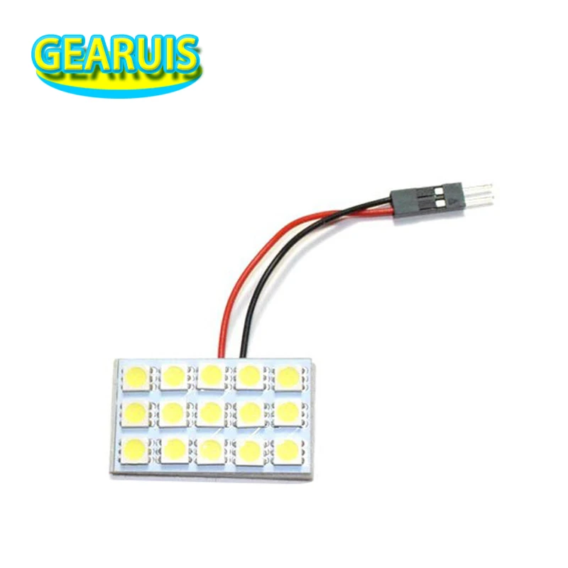 10 компл. Автомобильная панель 5050 15 LED прибор для поверхностного монтажа чтения