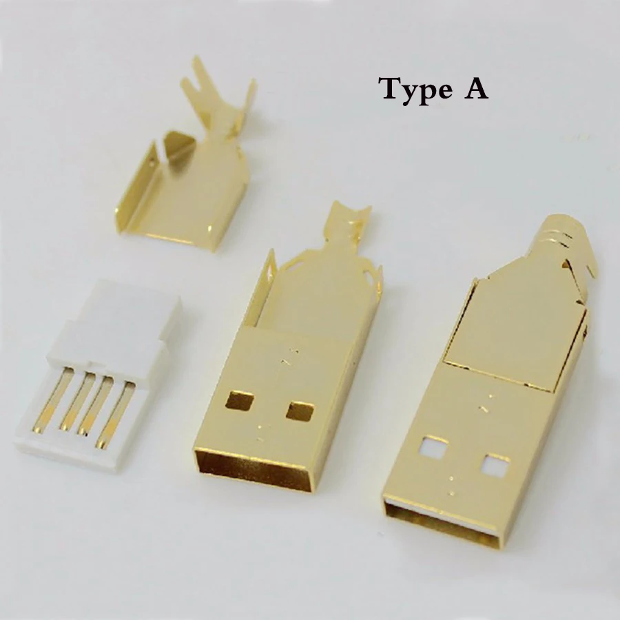 5 шт. штекер USB 2 0 A + B mini для DIY|Соединители| |