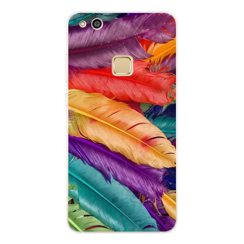 huawei p10 lite Case Silicon Graffiti 3D relief Painting Soft TPU Back Cover for 5.2&quot Phone protect Bags shell |