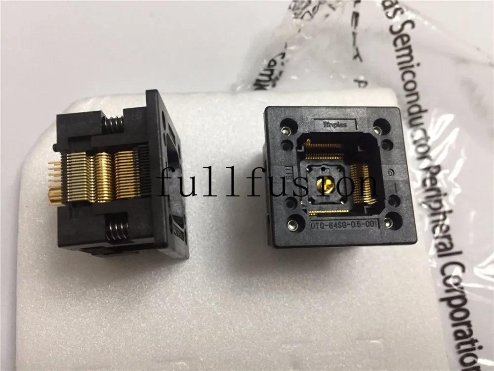 OTQ 64SG 0.5 001 LQFP64 0 5 мм Шаг 10x10 с заземляющим штифтом сжигание в S|Промышленные