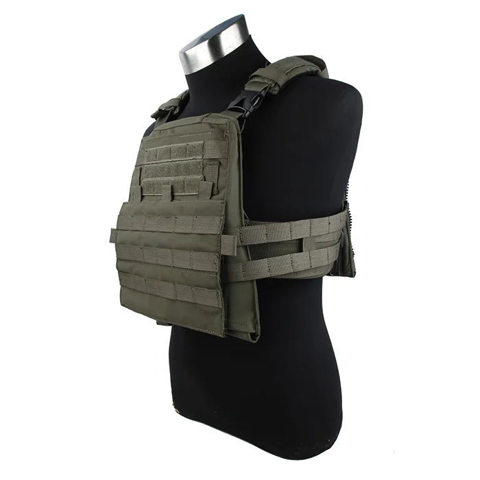 Тактический жилет TMC MBAV размера S Adapter Plate Carrier зеленая облегченная модульная