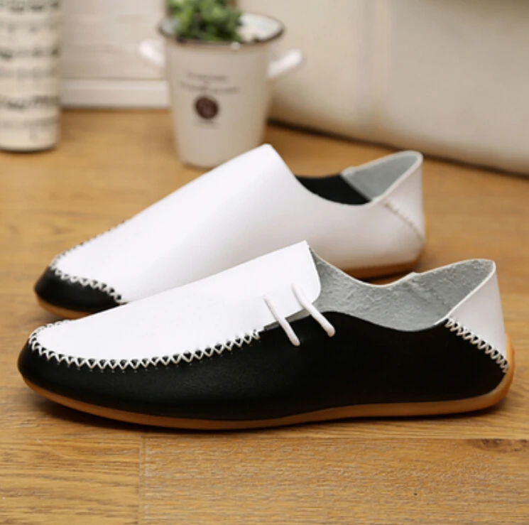 Лидер продаж Новинка 2017 года Мужская обувь для мужчин Туфли без каблуков Мужские