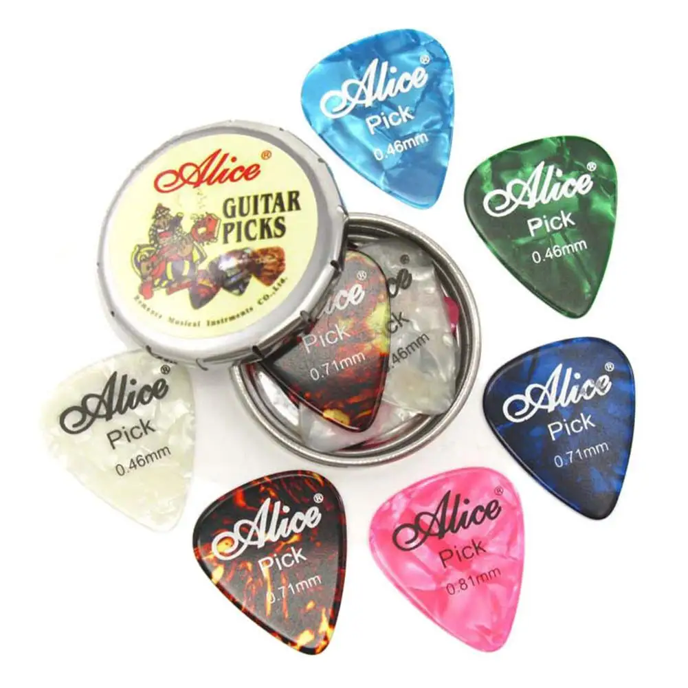 12 шт. акустическая электрическая гитара Pick s Guitarra Variety Pack целлюлоидная Plectrum