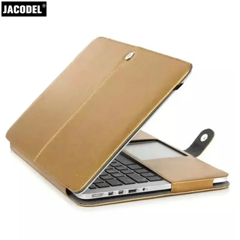 Кожаный чехол для ноутбука Jacodel чехлы ноутбуков Macbook Air 11 6 13 3 Pro 15 4 аксессуары|cases for