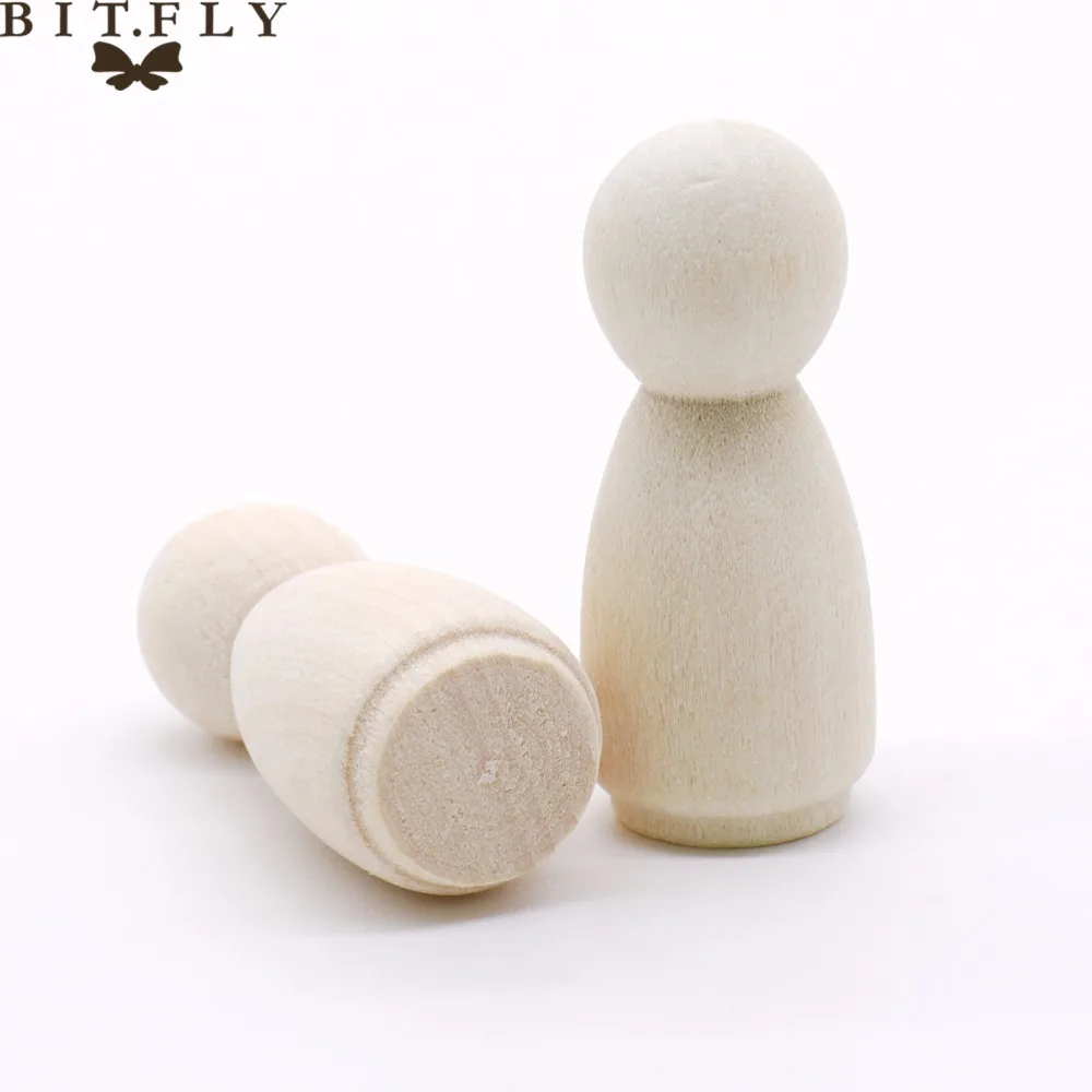 Маленькие фигурки для украшения дома 35 мм в китайском стиле цельные деревянные