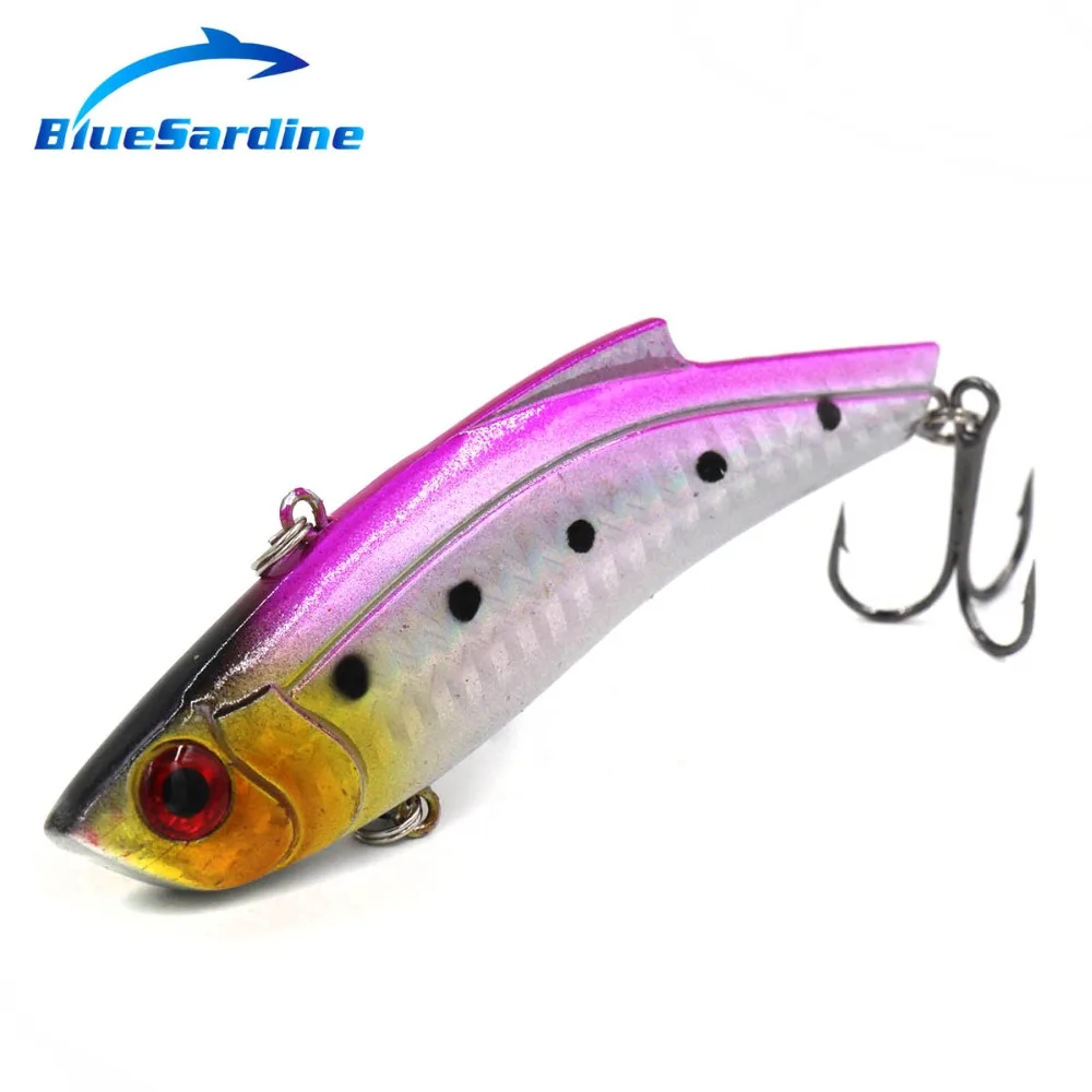 BlueSardine 10 шт 26 8 г 9 см рыболовные приманки металлическая ВИБ вибрационная приманка
