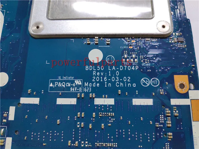 Материнская плата для ноутбука 854945-601 854945-001 основной плата для HP 15-AY BDL50 LA-D704P UMA с i5-6200U процессор TS WIN полностью протестирован