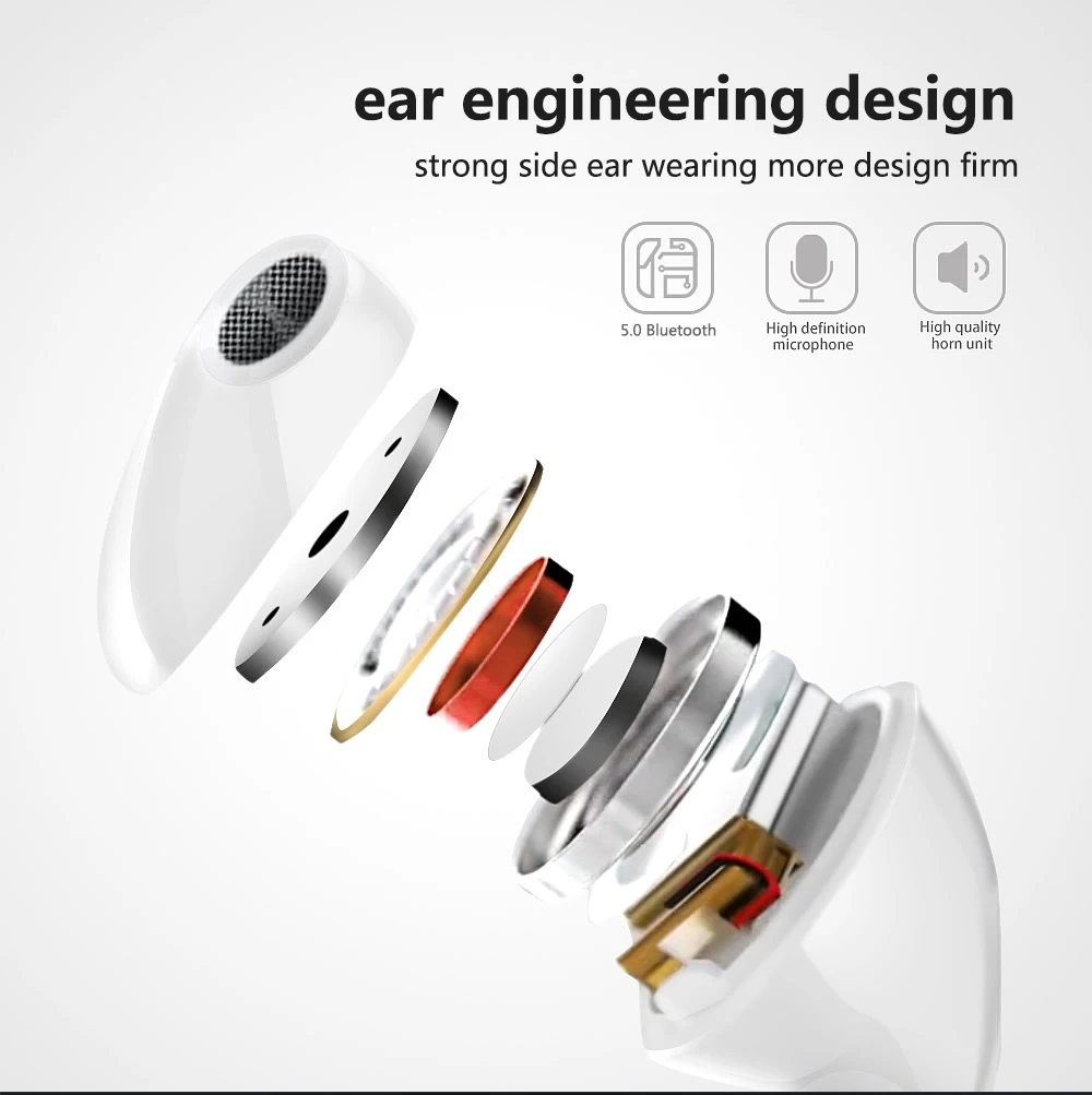 I9S TWS Bluetooth наушники беспроводные 5 0 стерео спортивная Гарнитура PK i7s i11 i10 Auriculares |