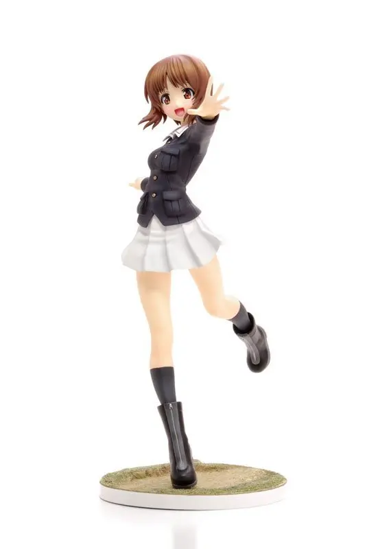 Новинка 1 шт. 22 см ПВХ Аниме Фигурки девушки und PANZER Nishizumi Miho экшн фигурки