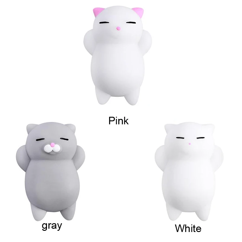 1 шт./лот Kawaii милые Моти кошка котенок мягкая моделирование мультфильм животных