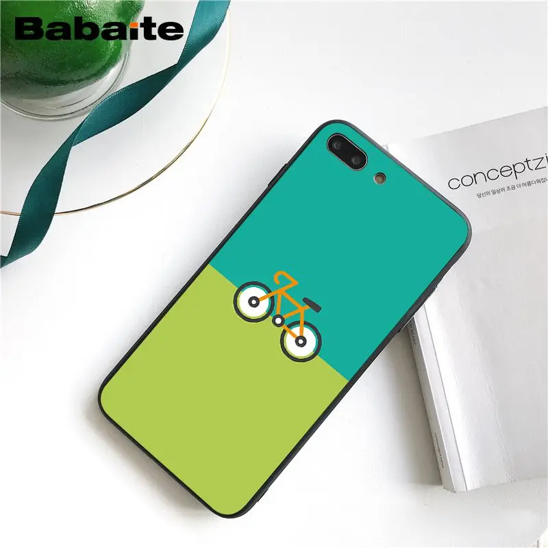 Babaite велосипед велоспорт арт чехол для телефона для iphone 11 Pro 11Pro Max 6S 6plus 7 7plus 8 8Plus X Xs MAX 5 5S XR