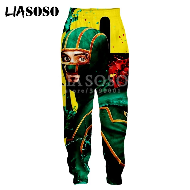LIASOSO, 3d принт, мужские, женские спортивные штаны, Николя, клетка, сумасшедшие, забавные, пялятся на вас, повседневные тренировочные штаны, джоггеры, крутые штаны, X1397 - Цвет: 6