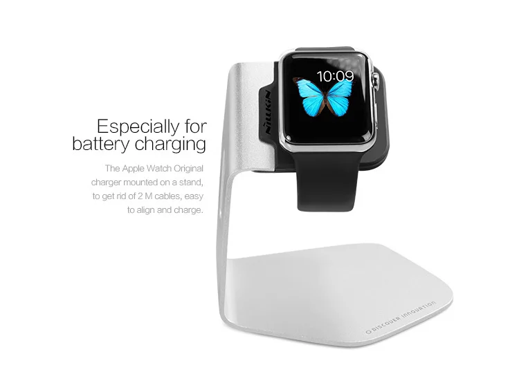 Nillkin C Форма зарядное устройство подставка держатель для Apple Watch с usb часы