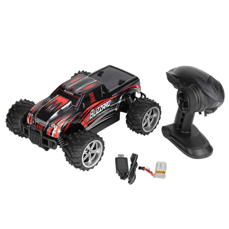 1/16 2WD 2,4 GHz высокоскоростной Радиоуправляемый гоночный багги автомобиль внедорожный RTR красный