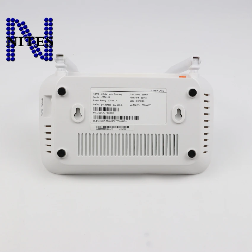 Абсолютно Новый CBT630B поддерживает основной dslam 4 портовый беспроводной vdsl2 может