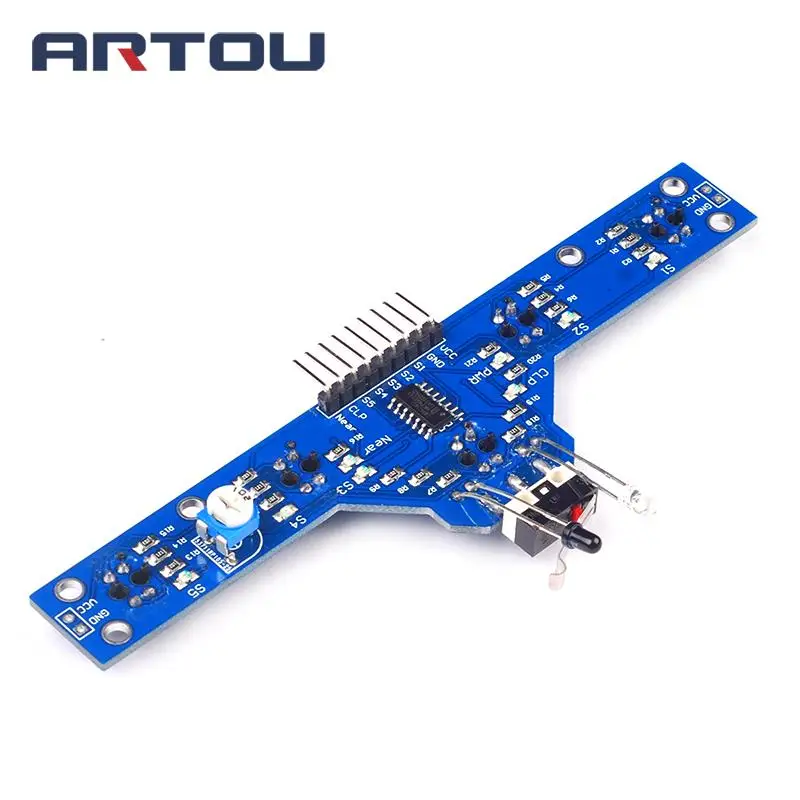 1 шт. 5 канальный модуль отслеживания датчика трассировки шт.|sensor module|tracing sensorroad