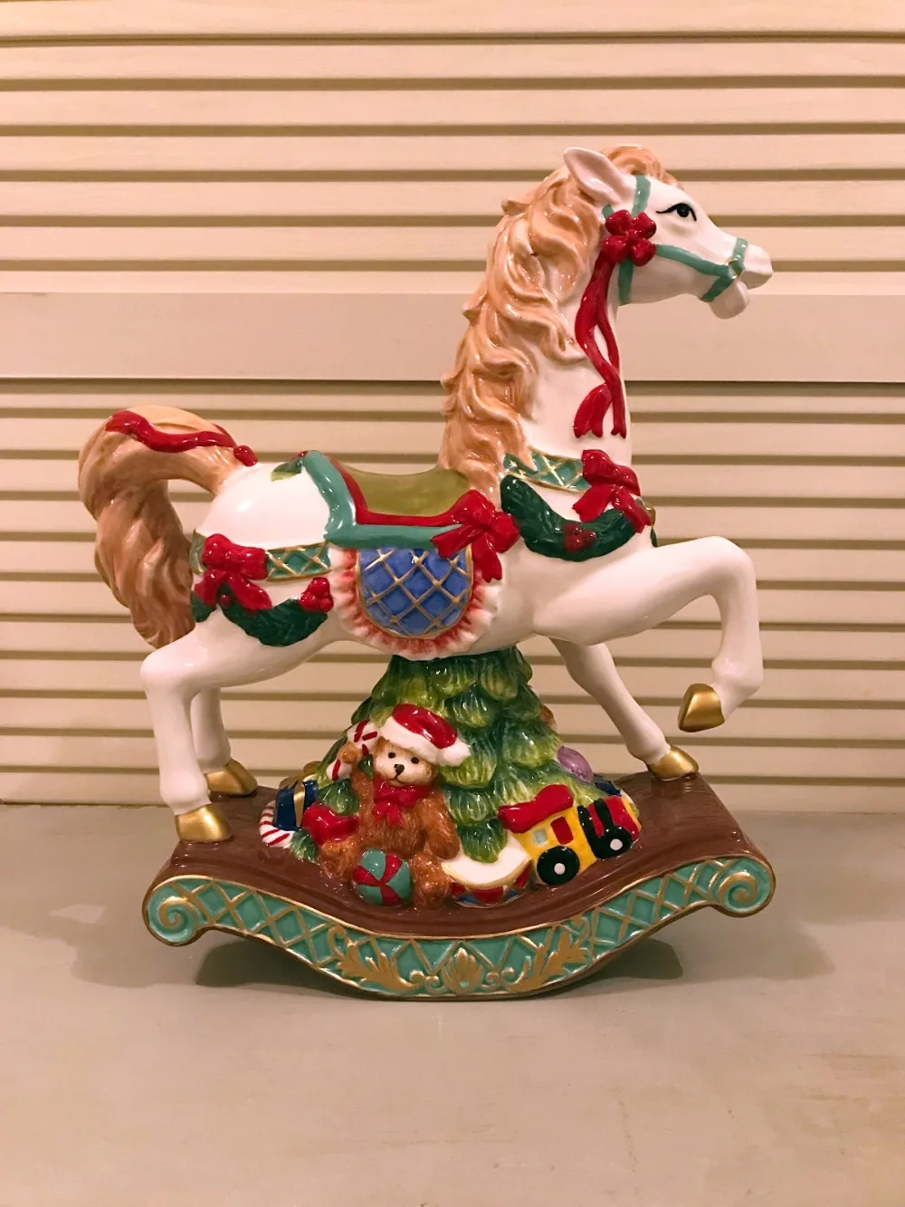 Американская музыкальная шкатулка ручной работы с петухом детство керамические