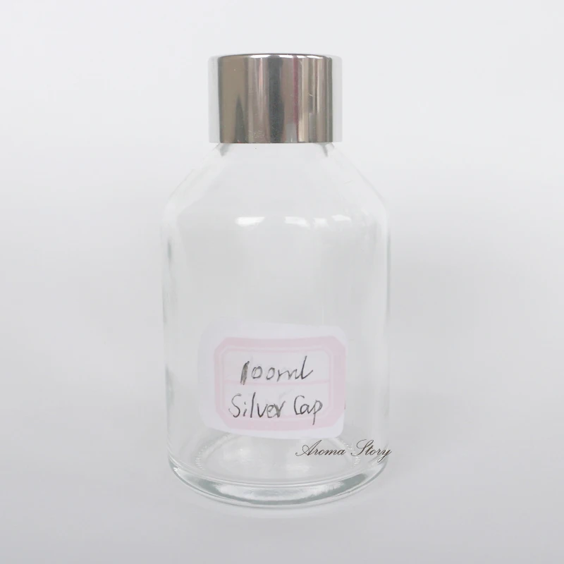 100 мл Reed Diffuser бутылки диаметром 5 см высота 10 (с крышкой) Вес 123 г Металл