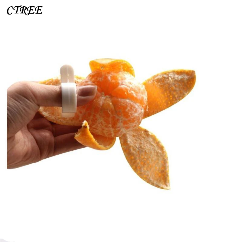 CTREE 3 шт./лот продажа креативное кольцо Улитка декоратор с гранатом Pomelo оранжевый