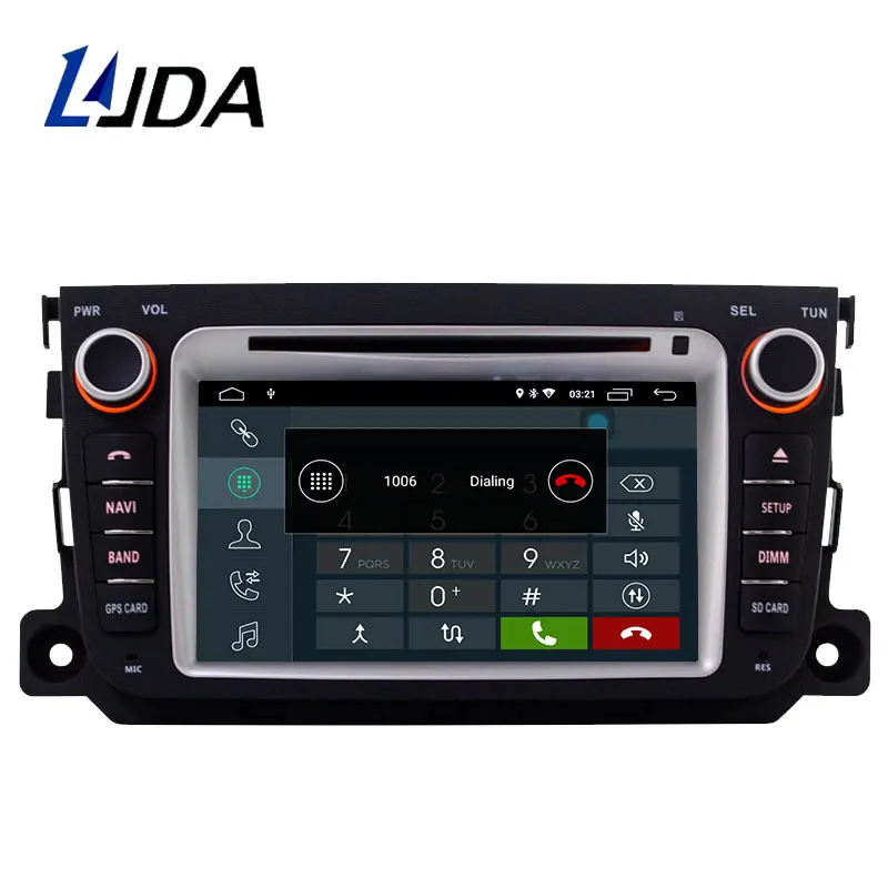 Автомобильный DVD плеер LJDA Android 10 0 для Mercedes Benz Smart 2010 2011 2012 2013 2014 автомобильный