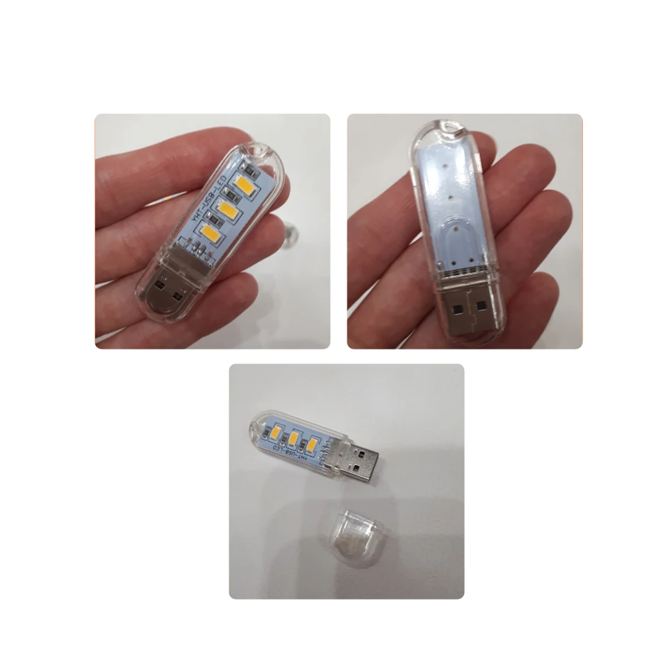 Мини Портативная USB настольная лампа светодиодный светильник для книг