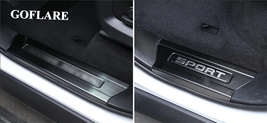 Светодиодные Автомобильные пороги для Range Rover L405 Range Rover Sport L494- аксессуары с подсветкой пороги