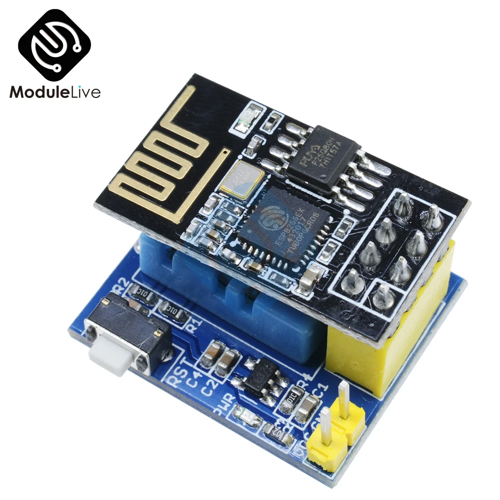 Wifi ESP8266 ESP-01 ESP-01S DHT11 датчик температуры и влажности Измеритель модуль беспроводной термометр для IOT умный дом