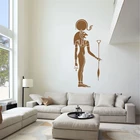 Домашний декор, наклейка на стену, Египетский Бог, война, сехмет, спальня, художественный декор, съемная виниловая наклейка на стену D617